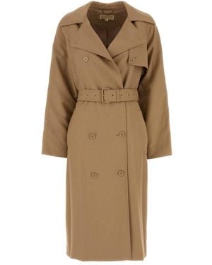 MICHAEL Michael Kors Trench Coats - Natural