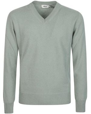 Altea V-Neck Knitwear - Green