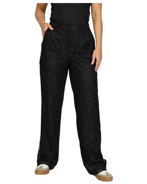 2-Biz Straight Trousers - Nero