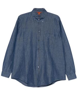 Barena Camicia Con Bottoni - Blauw