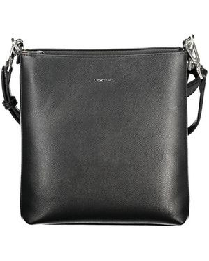 Calvin Klein Eco-Chic Polyester Handtasche Mit Verstellbarem Riemen - Grau