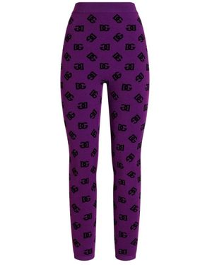 Dolce & Gabbana Sweatpants - Purple
