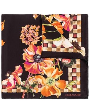 Ferragamo Silky Scarves - Oranje