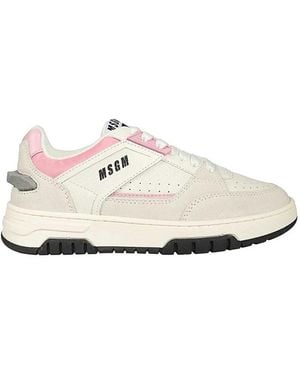 MSGM Trainers - White