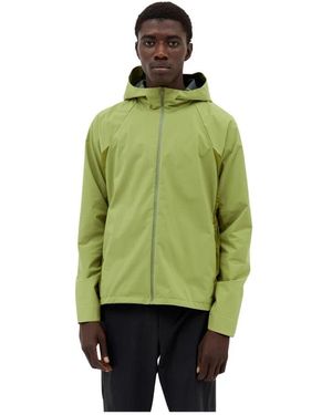 Post Archive Faction PAF Technische jacke mit tonalen einsätzen - Grün