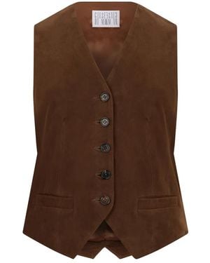 GIUSEPPE DI MORABITO Vests - Brown