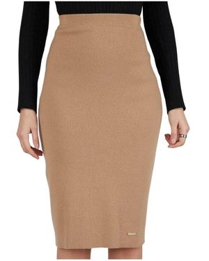 Kiton Pencil Skirts - Bruin