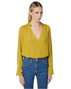 Elisabetta Franchi Blouses - Yellow