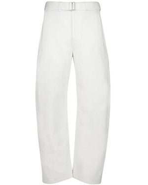 Lemaire Loose-Fit Jeans - Blanco