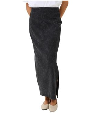 Kaffe Maxi Skirts - Noir