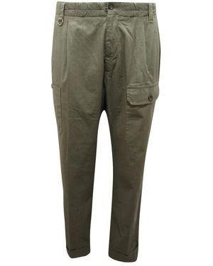 Paolo Pecora Slim-Fit Trousers - Green