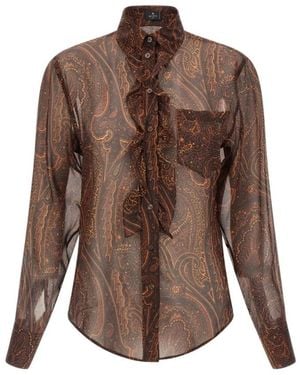 Etro Shirts - Marrón
