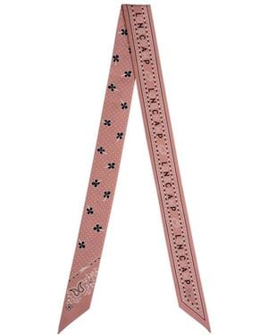 Longchamp Silky Scarves - Rose