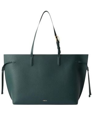 Furla Tassen ,Groen ,Leer Ava L Tote W/Zip
