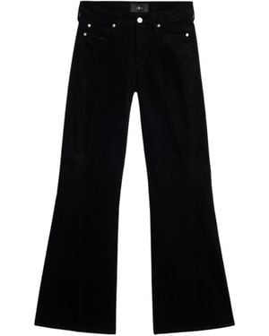 7 For All Mankind Boot-Cut Jeans - Negro
