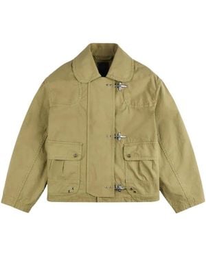 Fay Light Jackets - Green