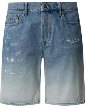 Pepe Jeans Denim Shorts - Blue