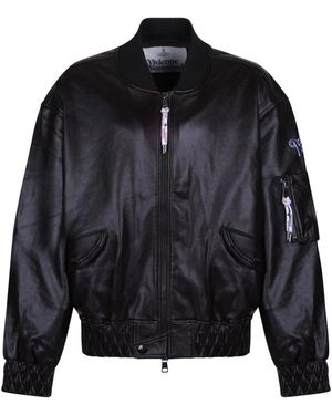 Vivienne Westwood Bomber Jackets - Blue