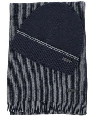 BOSS Winter Scarves - Blu