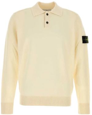 Stone Island Roundneck Pullover - Naturel