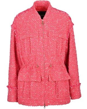 Patrizia Pepe Tweed Jackets - Pink