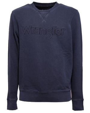 Wrangler Sweatshirts - Blue