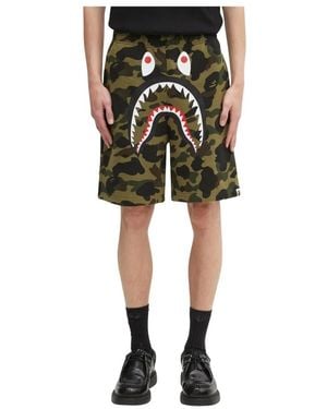 A Bathing Ape Casual Shorts - Verde