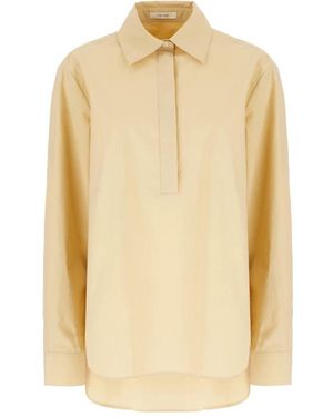 The Row Overhemden ,Katoen Margan Shirt - Naturel