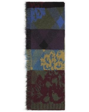Dries Van Noten Winter Scarves - Blue