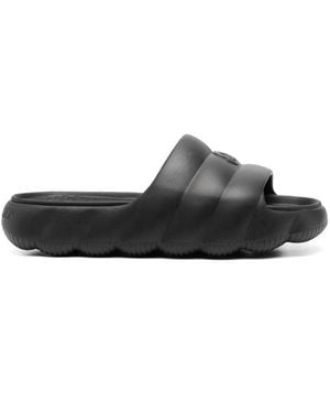 Moncler Sliders - Black