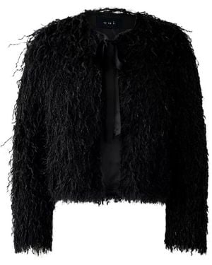 Ouí Faux Fur & Shearling Jackets - Black