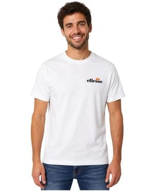 Ellesse T-Shirt Met Korte Mouwen - Wit