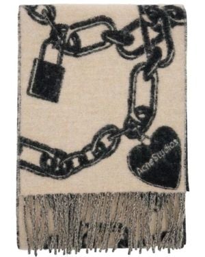 Acne Studios Winter Scarves - Nero