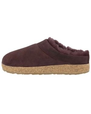 Haflinger Slippers - Bruin