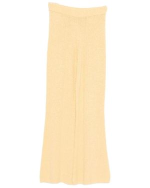 Guest In Residence Wide Pants - Natural