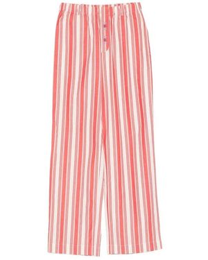 Stine Goya Straight Trousers Cotton - Pink