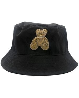 Palm Angels Bear Bucket Hat - Zwart