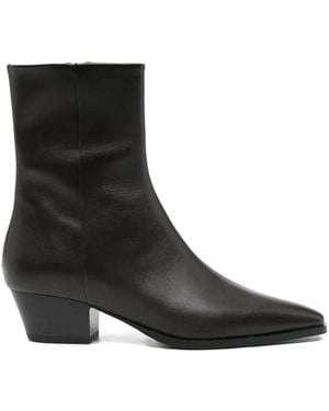 Aeyde Cowboy Boots - Zwart