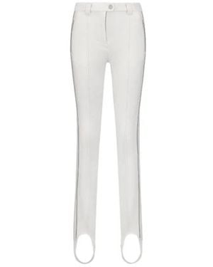 Dior Broeken ,Wit ,Wol Alps Slim Fit Skibroek