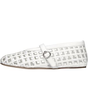 3Juin Ballerina Shoes - White