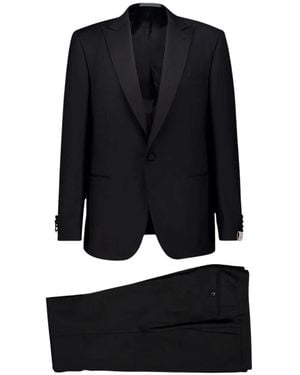 Corneliani Smoking-Anzug Aus Reiner Schurwolle - Schwarz