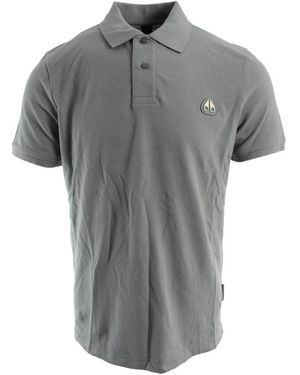 Moose Knuckles Tops ,Grijs ,Katoen Everett Polo