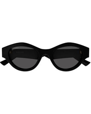 Gucci Cat-Eye Sonnenbrille - Schwarz