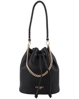 Twinset Bucket Bags - Nero