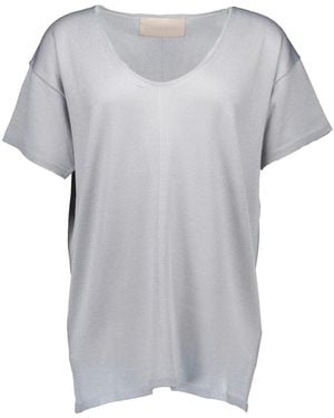 Circus Hotel Tops ,Grijs ,Zilveren T-Shirts