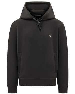 Emporio Armani Hoodies - Black
