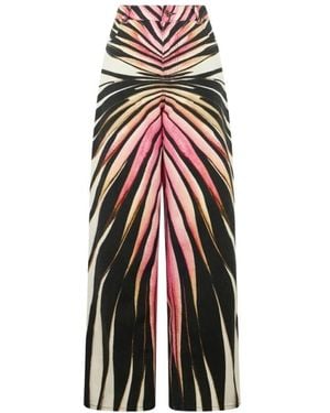 Roberto Cavalli Wide Jeans - Red
