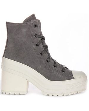 Converse Heeled Boots - Grey