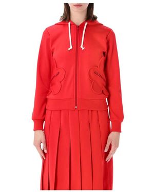 Comme des Garçons Zip-Throughs - Red