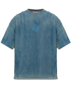 Stone Island T-Shirts - Blu